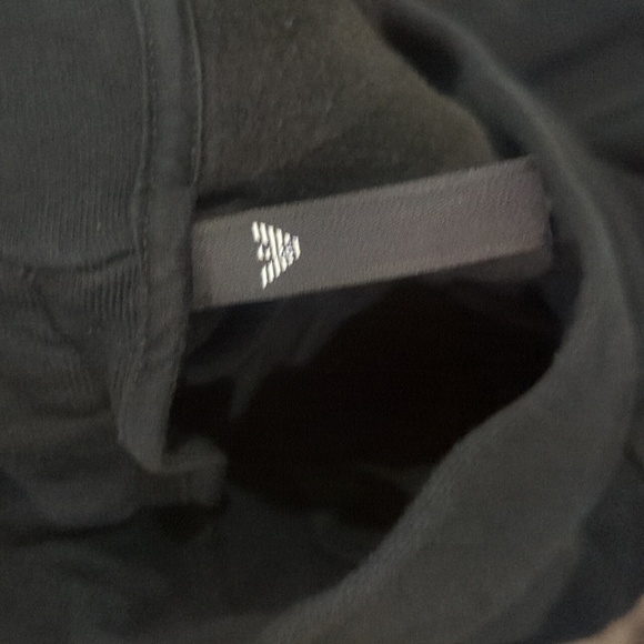 Emporio Armani Black Stretch Waist Joggers - Size 40R 50 EU M Great Condition - Picture 4 of 6